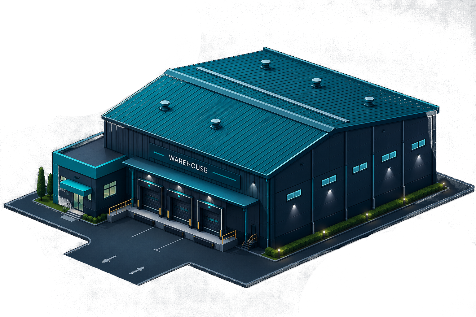 Modern warehouse facility